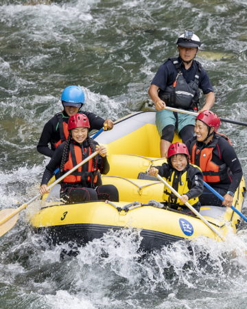 白馬姫川ラフティング